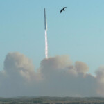 SpaceX's Starship rocket is pictured after launching as seen from South Padre Island near Brownsville, Texas, U.S. January 16, 2025. REUTERS/Gabriel V. Cardenas
