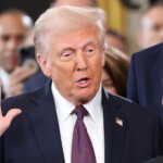 Donald Trump takes oath on the day of his Presidential Inauguration of Donald Trump at the Rotunda of the U.S. Capitol in Washington, U.S., January 20, 2025. REUTERS/Kevin Lamarque/Pool