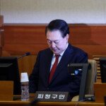 South Korea’s impeached President Yoon Suk Yeol attends his impeachment trial at the Constitutional Court in Seoul, South Korea, January 21, 2025. REUTERS/Kim Hong-Ji/Pool President Yoon Suk Yeol Impeachment Trial