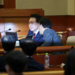 South Korea’s impeached President Yoon Suk Yeol attends his impeachment trial at the Constitutional Court in Seoul, South Korea, January 21, 2025. REUTERS/Kim Hong-Ji/Pool