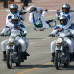 India's Border Security Force's (BSF) daredevil team performs during the Republic Day parade in New Delhi, India, January 26, 2025. REUTERS/Adnan Abidi