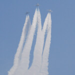 Indian Air Force fighter jets fly past during the Republic Day parade in New Delhi, India, January 26, 2025. REUTERS/Adnan Abidi