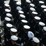 Indian soldiers march during the Republic Day parade in New Delhi, India, January 26, 2025. REUTERS/Adnan Abidi