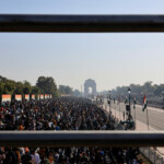 People attend India's Republic Day celebrations in New Delhi, India, January 26, 2025. REUTERS/Adnan Abidi