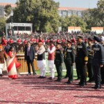 President Prabowo Subianto of Indonesia, the Chief Guest for 76th Republic Day, along with President Droupadi Murmu witnessed the Republic Day Parade.