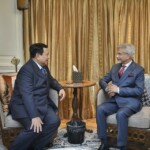 EAM S Jaishankar called on President Prabowo Subianto of Indonesia at the start of his State Visit to India. (@MEAIndia via X)