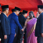 President Droupadi Murmu accorded a ceremonial welcome to Prabowo Subianto, President of Indonesia at Rashtrapati Bhavan. (Courtesy: @rashtrapatibhvn via X)