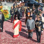 President Prabowo Subianto of Indonesia, the Chief Guest for 76th Republic Day, along with President Droupadi Murmu witnessed the Republic Day Parade.
