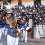 352-member marching and band contingent from Indonesian Armed Forces participated in 76th Republic Day Parade