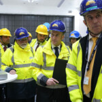 French President Emmanuel Macron and Indian Prime Minister Narendra Modi visit the ITER (International Thermonuclear Experimental Reactor) in Saint-Paul-les-Durance, southern France, Wednesday, Feb. 12, 2025. Laurent Cipriani/Pool via REUTERS