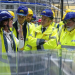 French President Emmanuel Macron and Indian Prime Minister Narendra Modi visit the ITER (International Thermonuclear Experimental Reactor) in Saint-Paul-les-Durance, southern France, Wednesday, Feb. 12, 2025. Laurent Cipriani/Pool via REUTERS