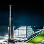 Super Heavy moving to the pad at Starbase (February 9)