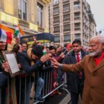 Indian diaspora in Paris welcomes PM Narendra Modi