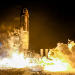 Starship long-duration static fire ahead of the eighth flight test (February 13)