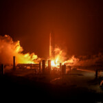 Starship long-duration static fire ahead of the eighth flight test (February 13) spacex starship