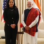 US Director of National Intelligence Tulsi Gabbard called on PM Narendra Modi in Washington DC