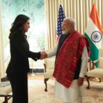 US Director of National Intelligence Tulsi Gabbard called on PM Narendra Modi in Washington DC
