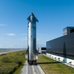 Starship moved to the pad at Starbase ahead of its eighth flight test (March 3)
