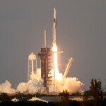 SpaceX's Falcon 9 rocket lifts off, carrying NASA's Crew-10 astronauts to the International Space Station at the Kennedy Space Center in Cape Canaveral, Florida, U.S., March 14, 2025. REUTERS/Joe Skipper