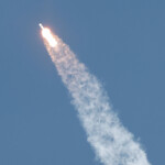 SpaceX's Falcon 9 rocket lifts off, carrying NASA's Crew-10 astronauts to the International Space Station at the Kennedy Space Center in Cape Canaveral, Florida, U.S., March 14, 2025. REUTERS/Joe Skipper