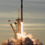 A SpaceX Falcon 9 rocket carrying a crew of four lifts off from Launch Complex 39-A on its way to the International Space Station in Cape Canaveral, Florida, U.S., March 14, 2025. REUTERS/Steve Nesius