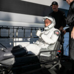NASA astronaut Nick Hague is helped out of a SpaceX Dragon spacecraft onboard the SpaceX recovery ship MEGAN after he, NASA astronauts Suni Williams, Butch Wilmore, and Roscosmos cosmonaut Aleksandr Gorbunov landed in the water off the coast of Tallahassee, Florida, Tuesday, March 18, 2025. NASA/Keegan Barber/ Handout via REUTERS
