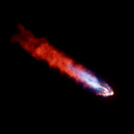 SpaceX's Falcon 9 rocket is launched, carrying four commercial astronauts into a 90-degree inclination polar orbit on the Fram2 mission at the Kennedy Space Center in Cape Canaveral, Florida, U.S., March 31, 2025. REUTERS/Joe Skipper