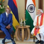 PM Narendra Modi met with Leader of Opposition Georges Pierre Lesjongard of Mauritius