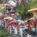 PM Narendra Modi offered prayers at the revered Ganga Talao in Mauritius, and immersed the holy water from the Triveni Sangam at the Mahakumbh Mela in Prayagraj