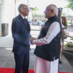 PM Narendra Modi departs from Mauritius