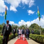 PM Narendra Modi visits Sir Seewoosagur Ramgoolam Botanical Garden with Mauritius PM Dr Navinchandra Ramgoolam