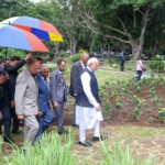 PM Modi also visited the Ayurvedic Garden at the State House, a symbol of India-Mauritius collaboration in traditional medicine