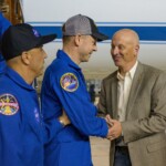 NASA’s SpaceX Crew 9 touched down at Johnson Space Center’s Ellington Field in Houston