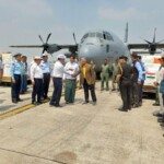 India hands over the relief material to Myanmar (Source: MEA)