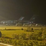 Two C-17 aircraft with 118 member Indian Army Field Hospital Unit, including Women & Child Care services and 60 tonnes of relief material have landed in Myanmar. (Source: MEA)