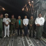 Two C-17 aircraft with 118 member Indian Army Field Hospital Unit, including Women & Child Care services and 60 tonnes of relief material have landed in Myanmar. (Source: MEA)