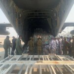 An IAF C-130 flight comprising of 16 tonnes of relief material landed in Mandalay. The consignment was handed over to Lt Gen Myo Mow Aung & other dignitaries of Myanmar. (Source: MEA)