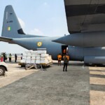 First tranche of humanitarian aid from India reached the Yangon Airport in Myanmar. (Source: MEA) india, myanmar