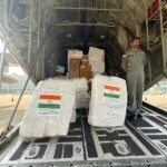 First tranche of humanitarian aid from India reached the Yangon Airport in Myanmar. (Source: MEA)