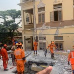 NDRF team worked at Hla Thein Monastery & Gangaghat Mandir.