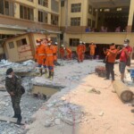 NDRF team worked at Hla Thein Monastery & Gangaghat Mandir.