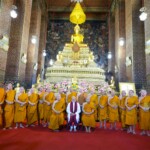 PM Narendra Modi along with Thailand PM Paetongtarn Shinawatra visited the Wat Phra Chetuphon Wimonmangkalaram Ratchaworamahawihan- the Wat Pho historic shrine of Reclining Buddha