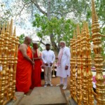 PM Narendra Modi along with Sri Lankan President Anura Kumara Dissanayake visited the sacred Jaya Sri Maha Bodhi temple in Anuradhapura.