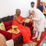 PM Narendra Modi along with Sri Lankan President Anura Kumara Dissanayake visited the sacred Jaya Sri Maha Bodhi temple in Anuradhapura.