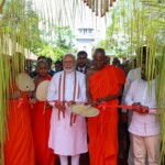 PM Narendra Modi along with Sri Lankan President Anura Kumara Dissanayake visited the sacred Jaya Sri Maha Bodhi temple in Anuradhapura.