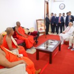PM Narendra Modi along with Sri Lankan President Anura Kumara Dissanayake visited the sacred Jaya Sri Maha Bodhi temple in Anuradhapura.