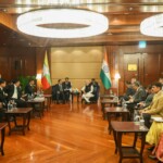 PM Narendra Modi met Senior General Min Aung Hlaing of Myanmar on the sidelines of the BIMSTEC Summit in Bangkok.