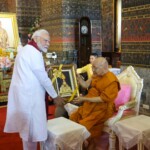 PM Narendra Modi along with Thailand PM Paetongtarn Shinawatra visited the Wat Phra Chetuphon Wimonmangkalaram Ratchaworamahawihan- the Wat Pho historic shrine of Reclining Buddha