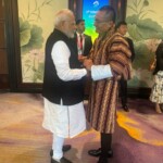 PM Narendra Modi met Bhutan PM Tshering Tobgay on the sidelines of BIMSTEC Summit