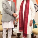 PM Narendra Modi met with Nepal PM  KP Sharma Oli in Bangkok.